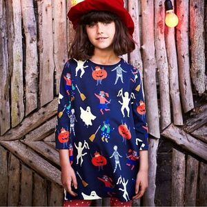 Fauxden Halloween Character Theme Tunic Dress Sz 6-7